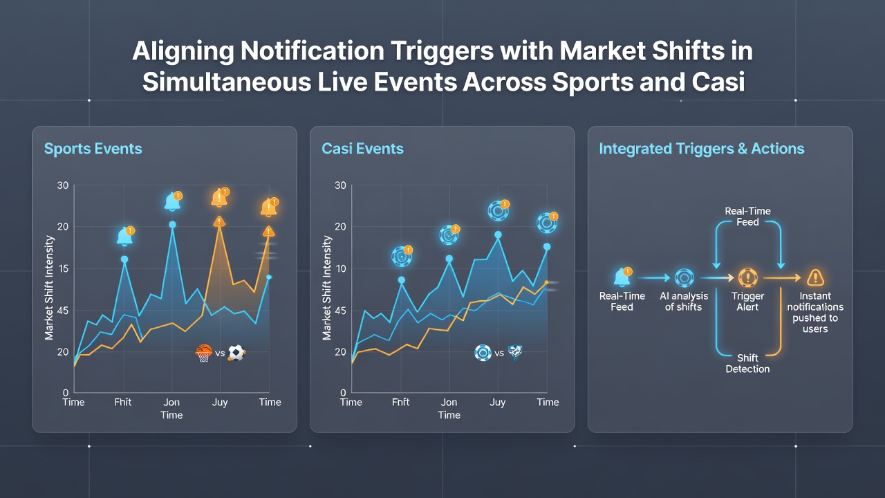 Visualisierung der Datenflüsse zwischen Sport-Live-Events und Casino-Plattformen mit Fokus auf Marktverschiebungen