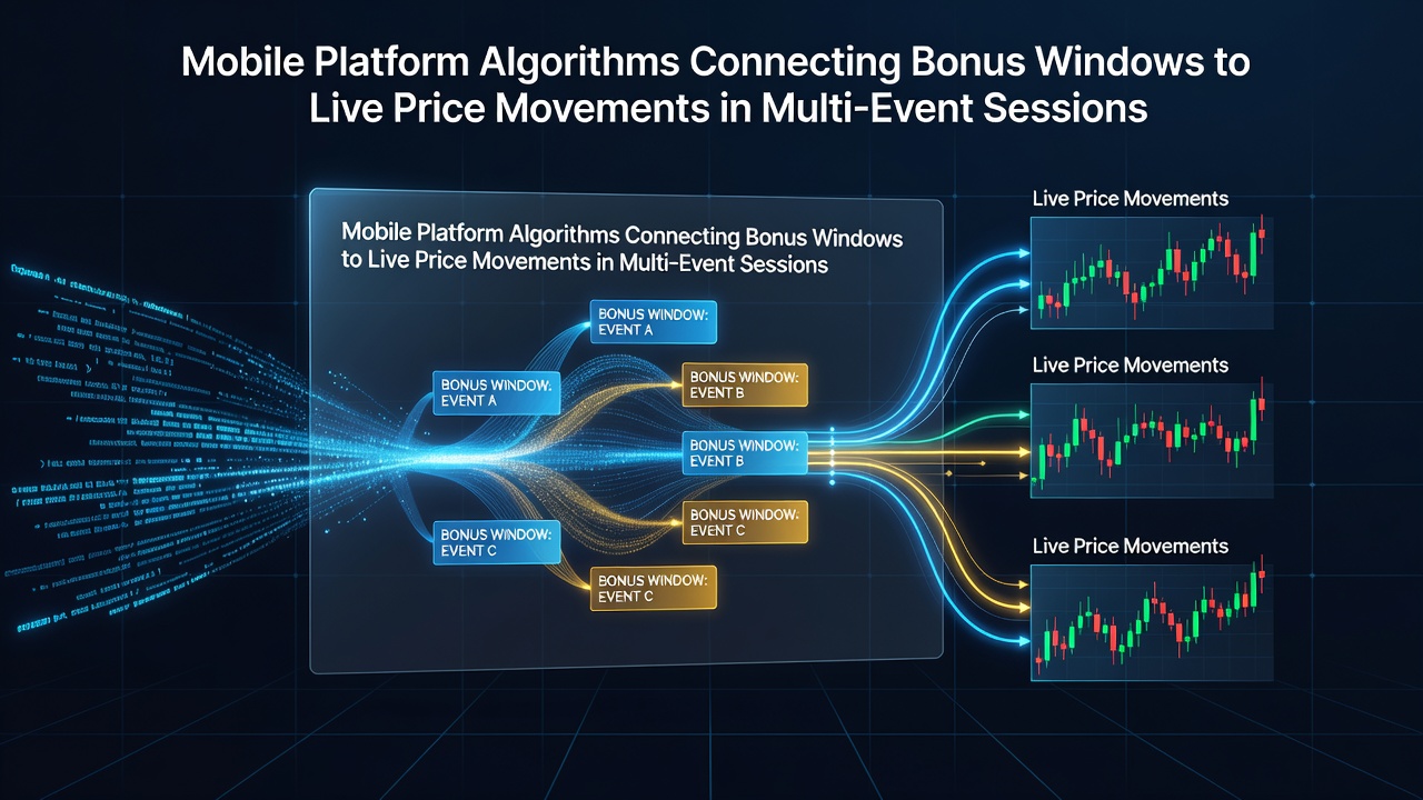 Mobile Plattform Algorithmen verbinden Bonusfenster mit Echtzeit-Quotenbewegungen während Multi-Event-Sessions
