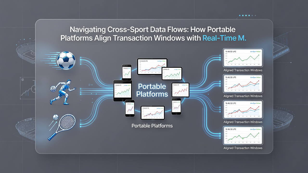 Portable Anwendungen gleichen Datenströme aus Rennsport und Basketball mit Transaktionsfenstern ab