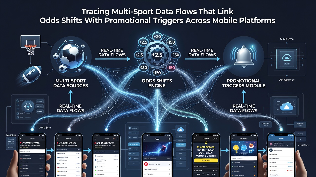 Mobile Plattformen mit synchronisierten Datenflüssen für Quoten und Promotionen